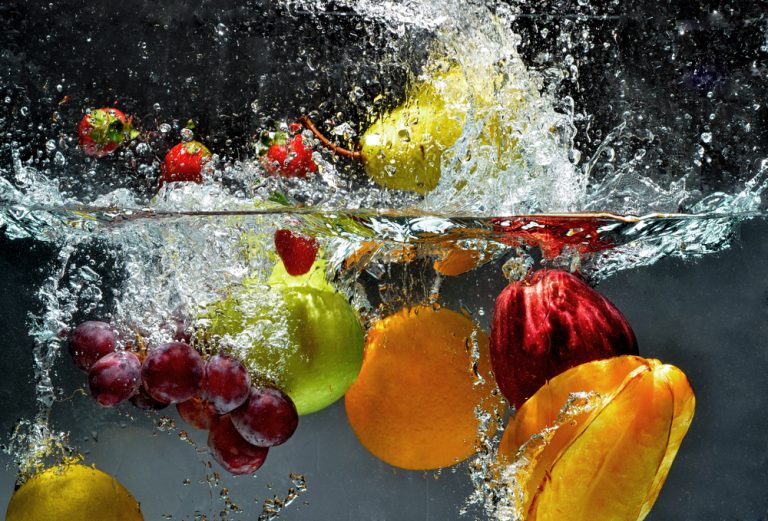Lavado y conservación de frutas