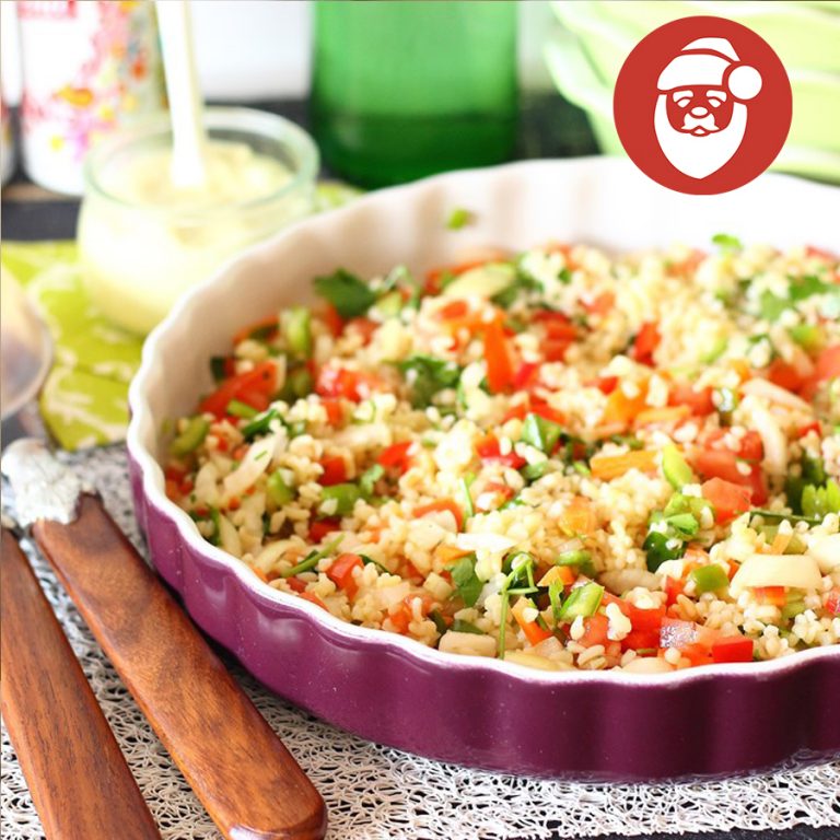 Menú vegano para compartir en la próximas fiestas