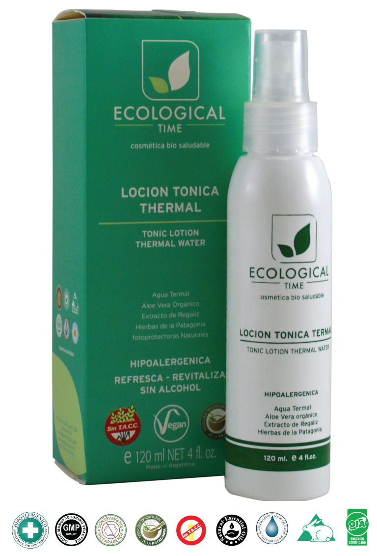 Loción Tónica Thermal: Sin TACC, VEGANA y ECO-FRIENDLY