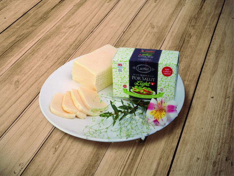 Alimentos funcionales Queso Por Salut light LacNat para bajar el colesterol
