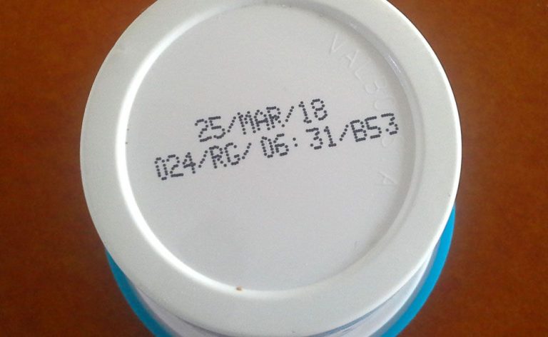 No desecharás en vano: “consumir preferentemente antes de…”