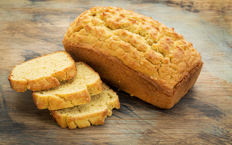 Pan Sin Gluten de Maíz,Queso y Cebolla de Verdeo