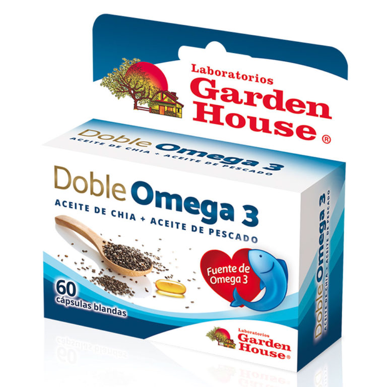 Doble omega 3: Aceite de pescado + aceite de chía