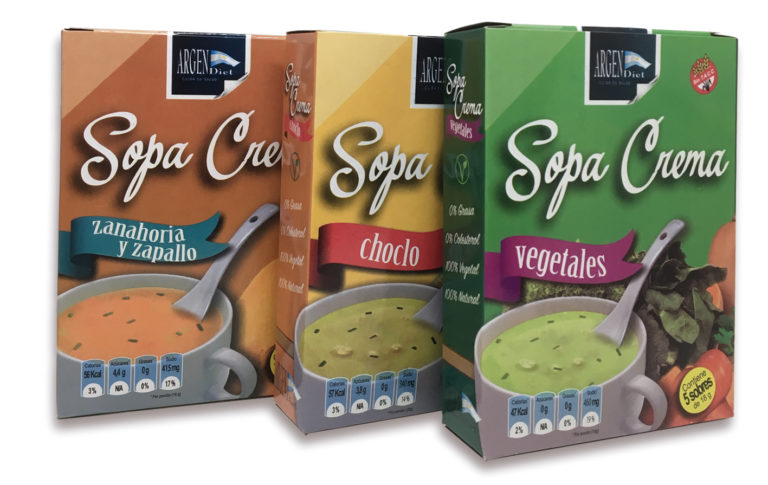 ARGENDIET: lanza su nueva línea de SOPAS CREMA