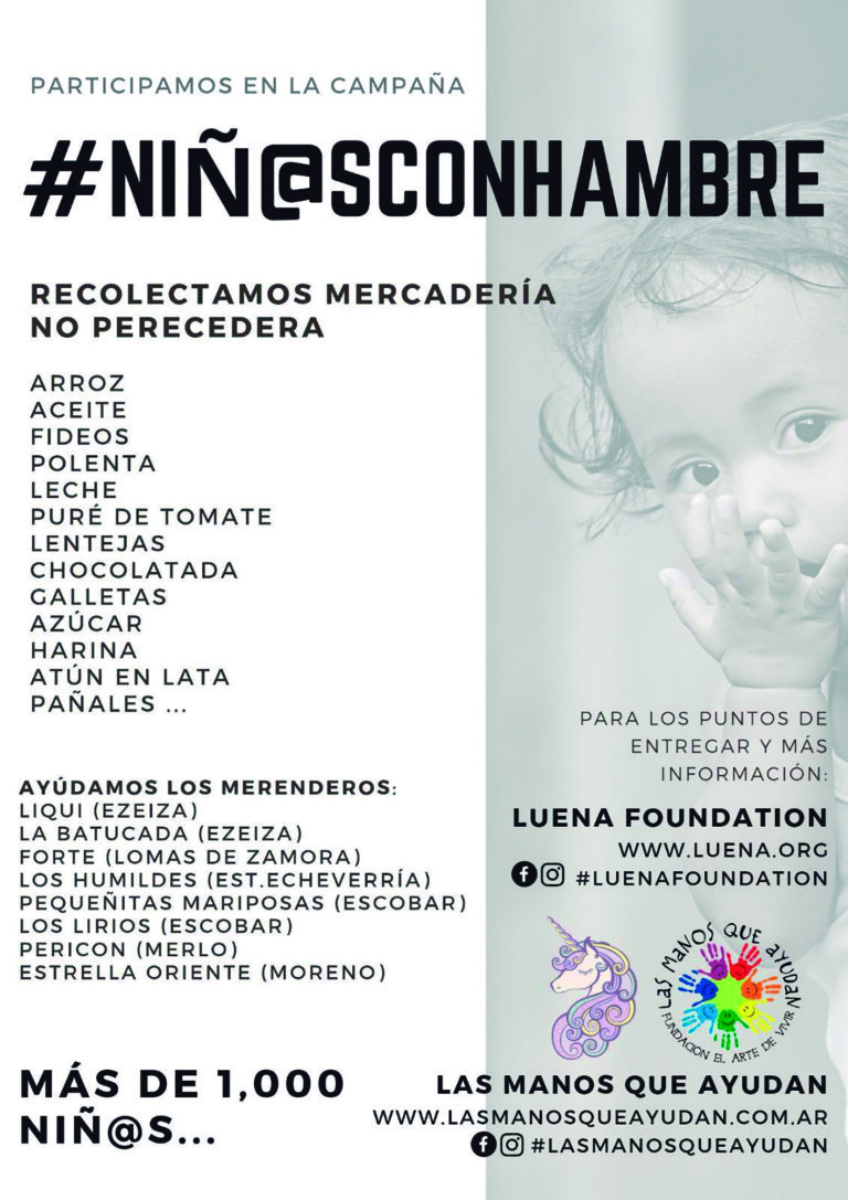 Fundación Luena: como continuar la labor en una Argentina crítica