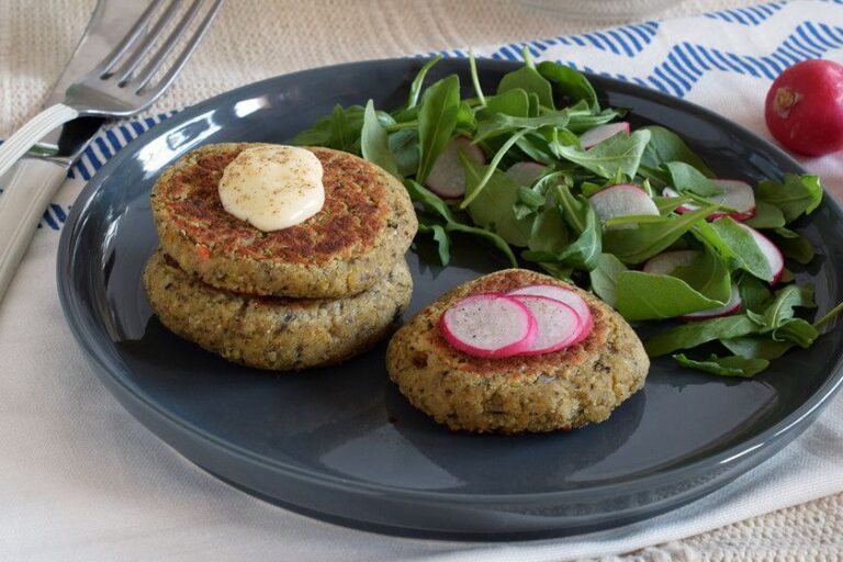 Mini hamburguesitas de vegetales