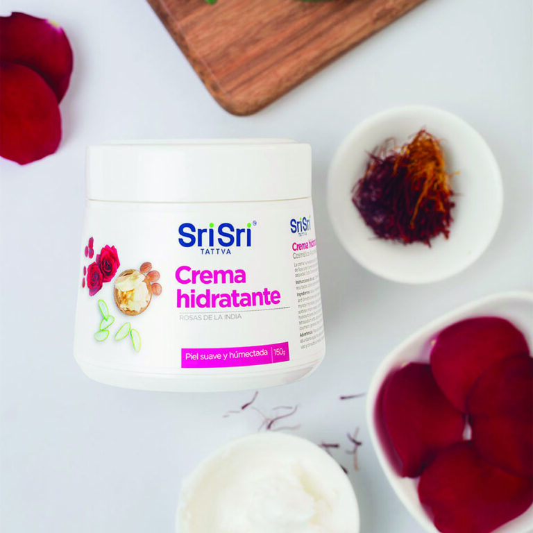 Cosmética ayurvédica Ingredientes de la India para  el equilibrio de la piel