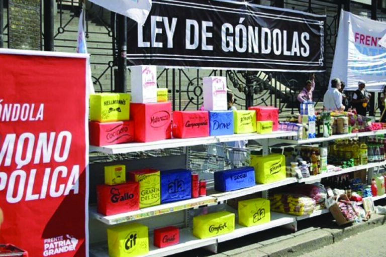 Sobre la ley de  góndolas