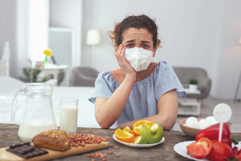 Alergia a los alimentos: los síntomas físicos