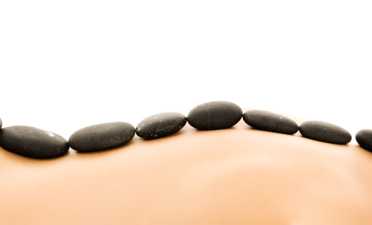 Terapia con piedras