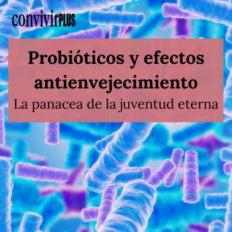 Probióticos y efectos antienvejecimiento