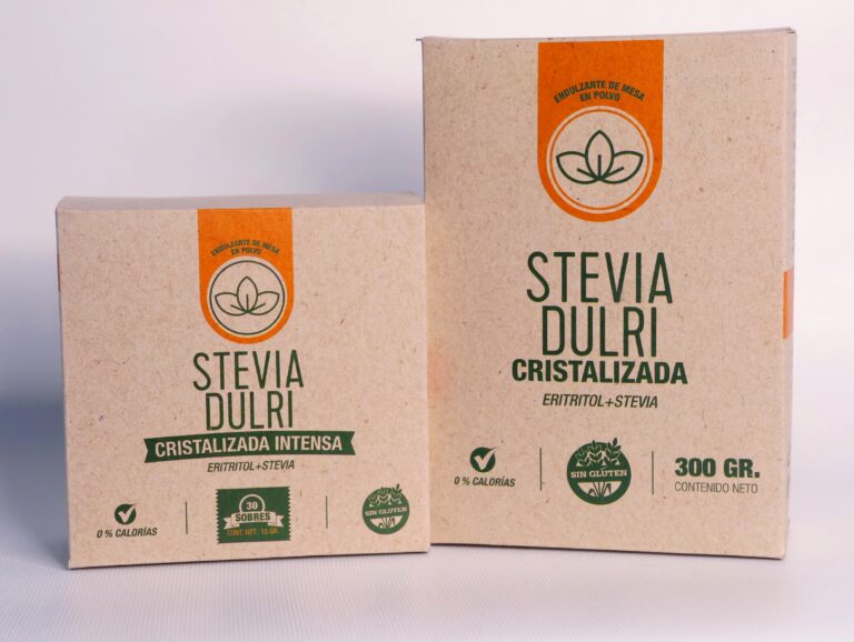 Stevia Dulri Cristalizada: Eritritol + Stevia