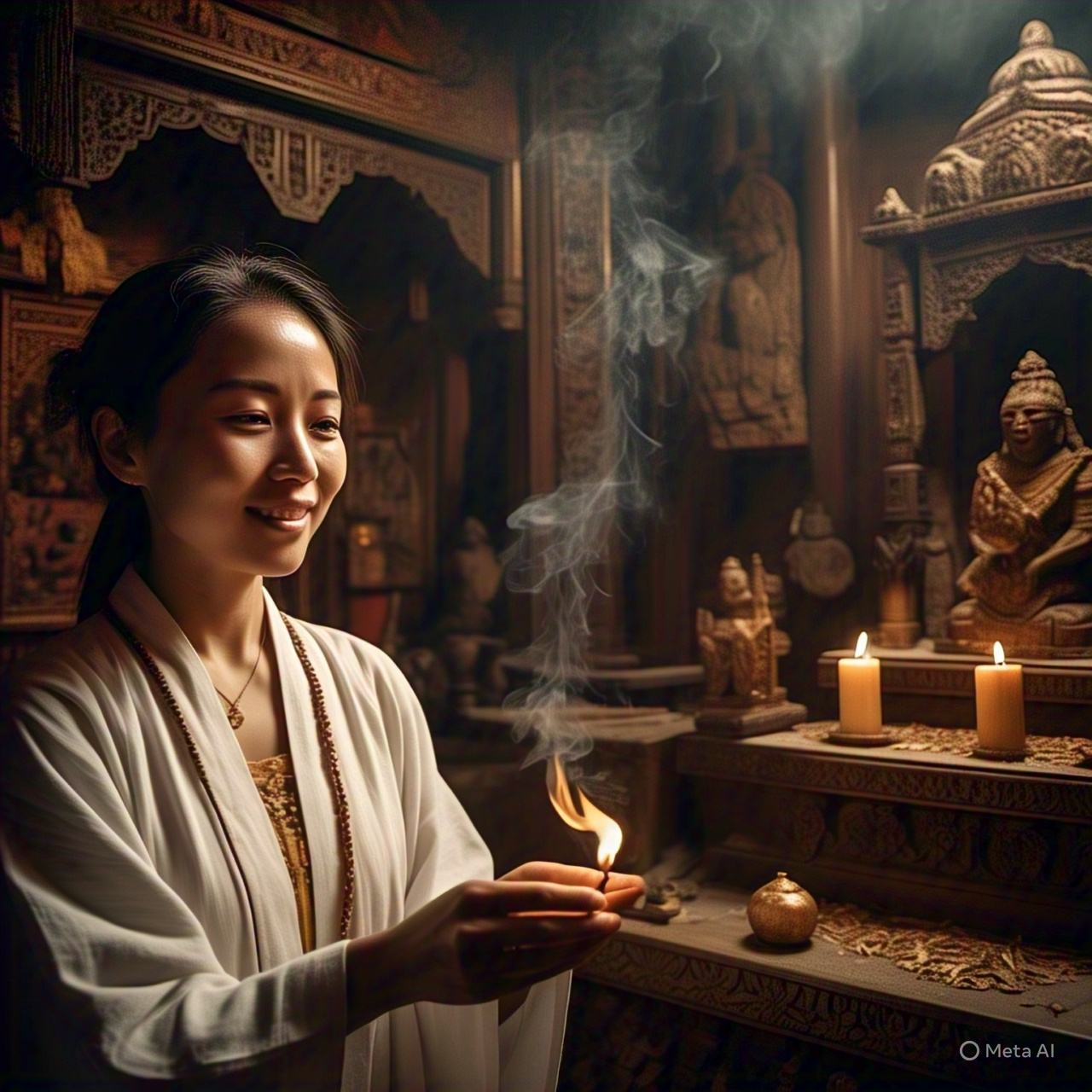 Ritual de sahumar con Hierbas