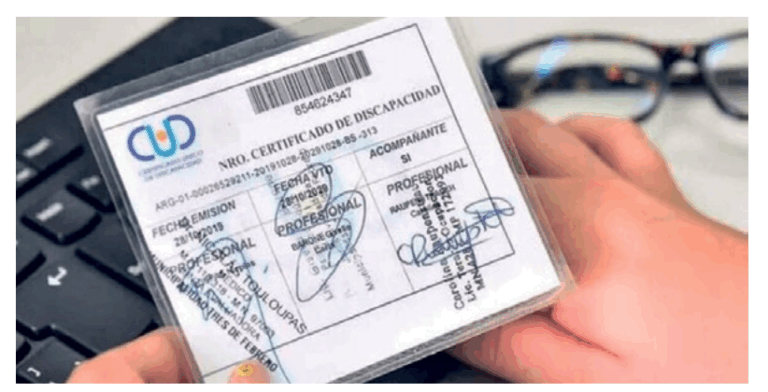 Certificado Único de Discapacidad