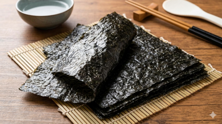 Alga Nori: rica en minerales y vitaminas