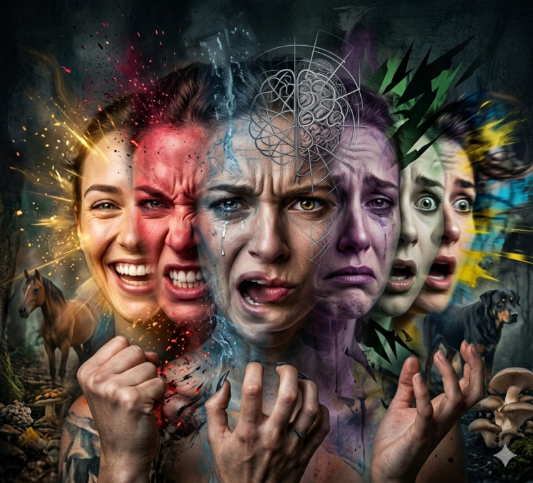 Las Siete emociones perjudiciales