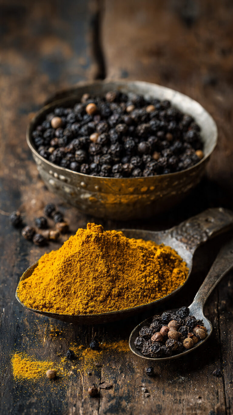 Cúrcuma y pimienta: una alianza para la salud