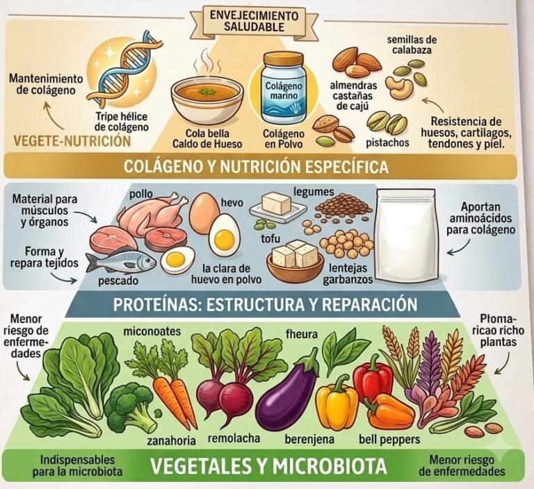 Tres pilares para cuidar la salud