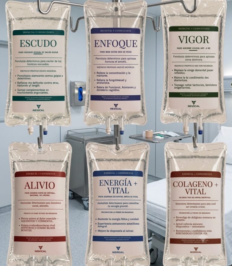 Sueroterapia: un tratamiento personalizado que complementa el cuidado integral de la salud